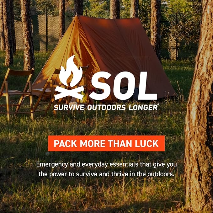 S.O.L. Survive Outdoors Longer SOL Camping Gear Stoke Camp Hatchet