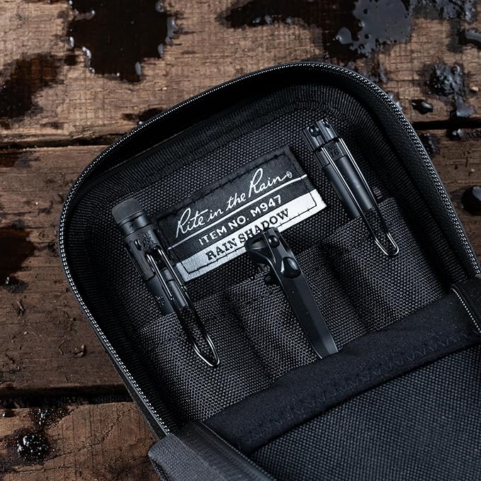 Rite in the Rain Weatherproof Rain Shadow Storage Pouch 9” x 4.5” TPU Material (No. M947)