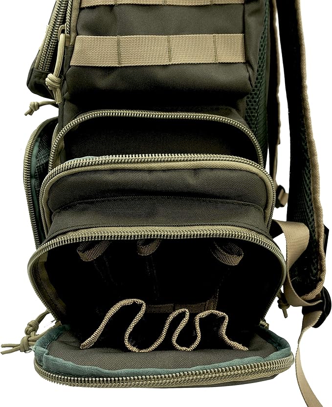 Tactical Shooting Range Backpack for Pistols HandgunsHeavy Duty Quality Gun Carrier Range Bag