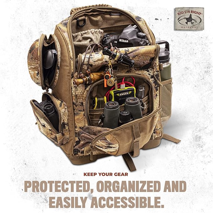 Rig'Em Right Lowdown Floating Backpack Optifade Marsh