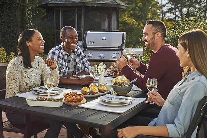 Weber Spirit S-315 Liquid Propane Gas Grill Stainless Steel
