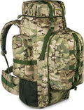 Boundless Performance Metal Frame Rucksack with Detachable Day Pack Great For Traveling and Camping | 125 Liters Capacity