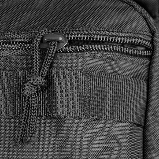 Mil-Tec by Sturm Single Strap Assault Pack Black Small 14059102