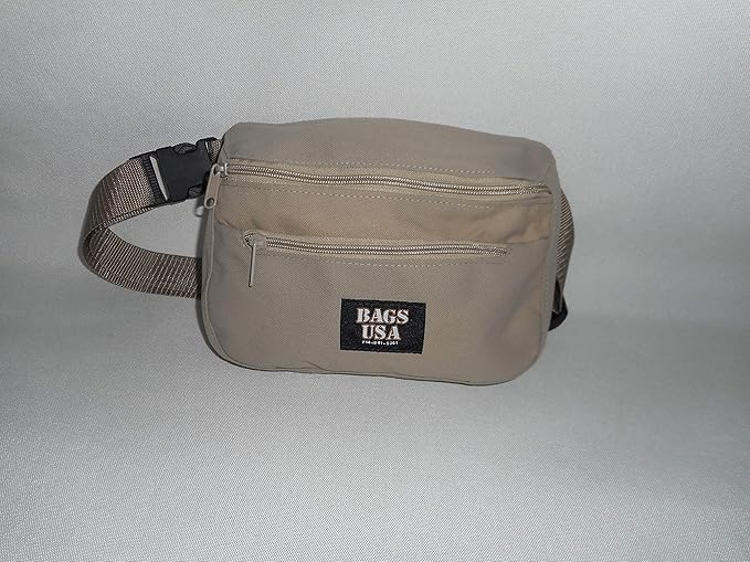 BAGS USA Law Enforcement Fanny PackGun Fanny Pack with Hidden PocketMade in U.s.a.