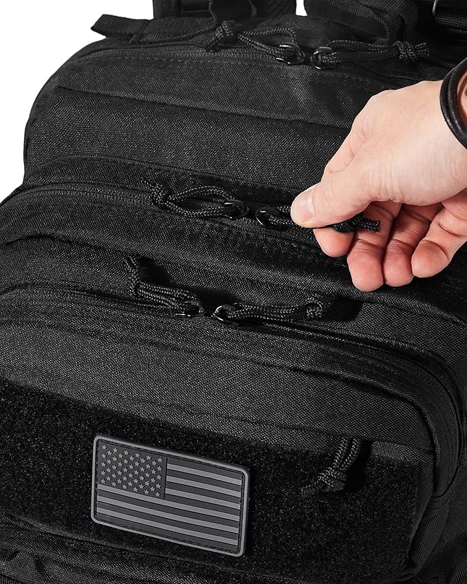Falko Tactical Backpack for Men and Women 50L Backpack 2.4x Stronger Large Military Molle Rucksack Bugout Backpack Outdoors