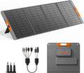 400W Portable Solar Panel for Power Station 24% High Efficiency Lightweight ETFE Foldable Solar Panel Charger MC4 Output IP65 Waterproof for Outdoor Camping RV Emergency Power Supply