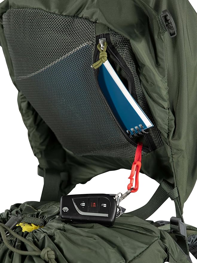 Osprey Kestrel 58L Men's Backpacking Backpack Bonsai Green L/XL