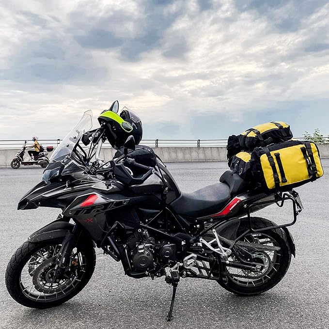 Rhinowalk Motor Pannier Bag 10/20/30L Multifunctional Waterproof Rear Rack Trunk Motorcycle Seat Bag
