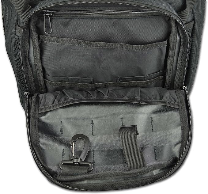Lightning X Premium Tactical Medic Backpack w/Modular Pouches &amp Hydration Port
