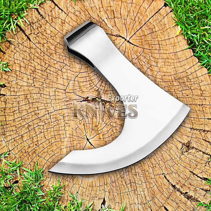 Carbon Steel Bearded Camping Viking Axe Head/Hatchet Head CSH-15 (CSH-01)