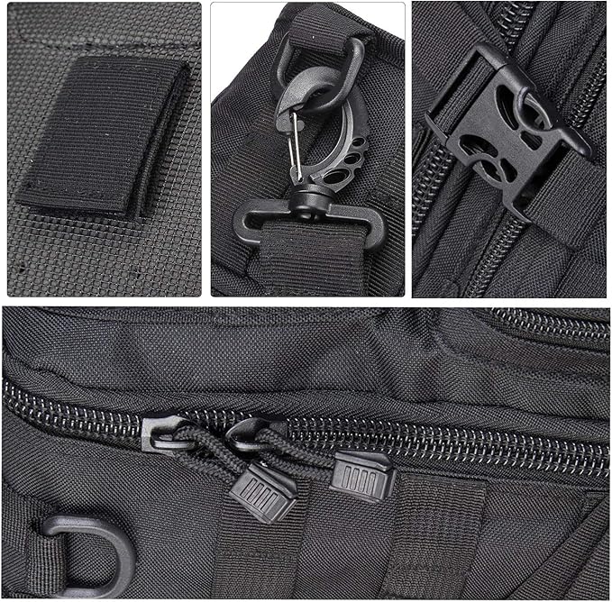 hopopower Tactical Sling Bag Sport Bag Military Rover Shoulder Backpack EDC Assault Range Bag Chest Pack Handbag Waterproof