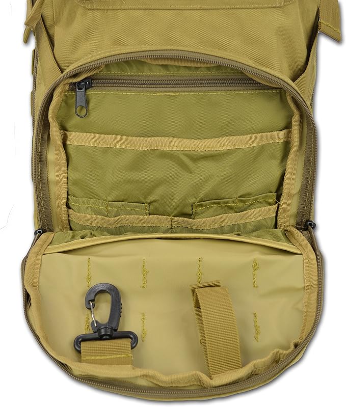 Lightning X Premium Tactical Medic Backpack w/Modular Pouches &amp Hydration Port