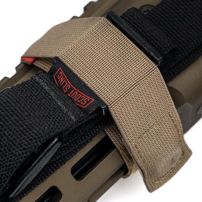 Two Pack NeoMag Sentry Strap - Rifle Sling Retainer Band | Rapid Deployment Staging Device | Minimalist Modular Adjustable Strap | Accessories System for Gun Shotgun Hunting
