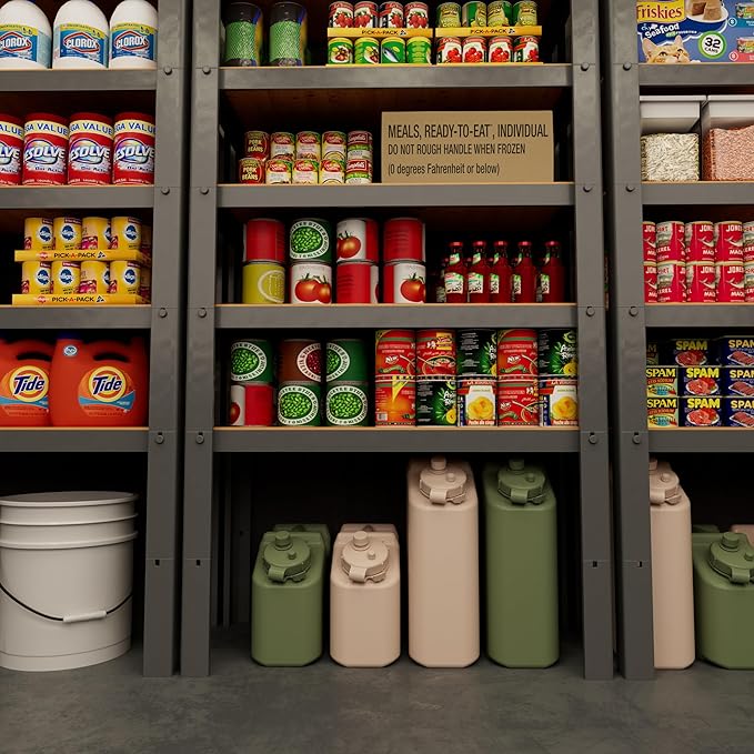 Scepter 2.5 Gallon True Military BPA Free Water Container Food Grade Water Jug for Camping and Emergency Storage Green