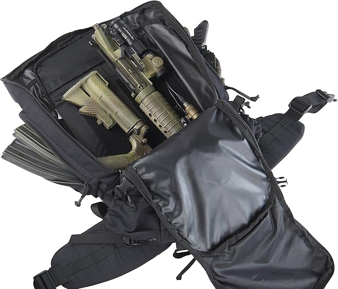 Kelty Redwing Tactical Backpack - Built to Military Specification Army Backpack Durable &amp Strong Built to Last Aluminum Stays Ideal for Military Police Outdoors Hiking or Bug Out Bag | Black