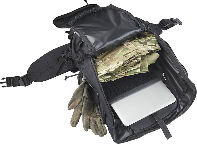 Kelty Redwing Tactical Backpack - Built to Military Specification Army Backpack Durable &amp Strong Built to Last Aluminum Stays Ideal for Military Police Outdoors Hiking or Bug Out Bag | Black