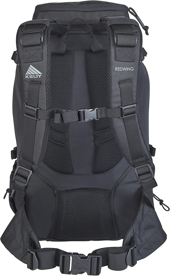 Kelty Redwing Tactical Backpack - Built to Military Specification Army Backpack Durable &amp Strong Built to Last Aluminum Stays Ideal for Military Police Outdoors Hiking or Bug Out Bag | Black