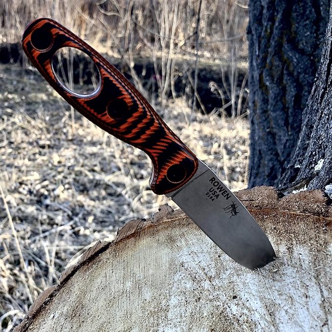 ESEE Xancudo S35V Orange/Black G-10 3D Handle Black Sheath