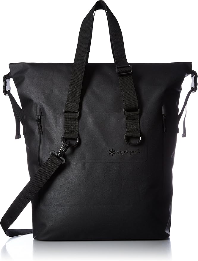 Snow Peak Dry Tote Bag Black Large