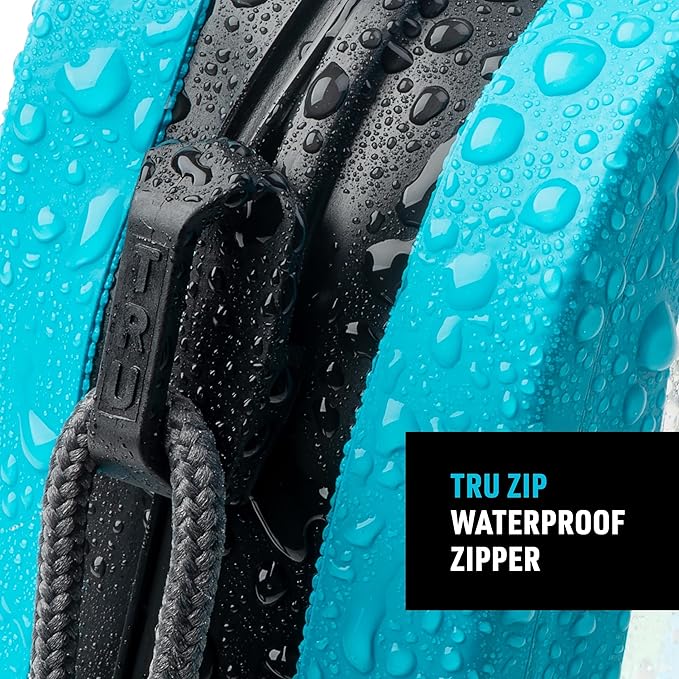 Nite Ize RunOff Waterproof Hip Pack - Beach &amp Hiking Essential - Bag for Phone &amp Travel Essentials - Crossbody Beach Tote &amp Travel Pouch with IP67 Rating - Blue