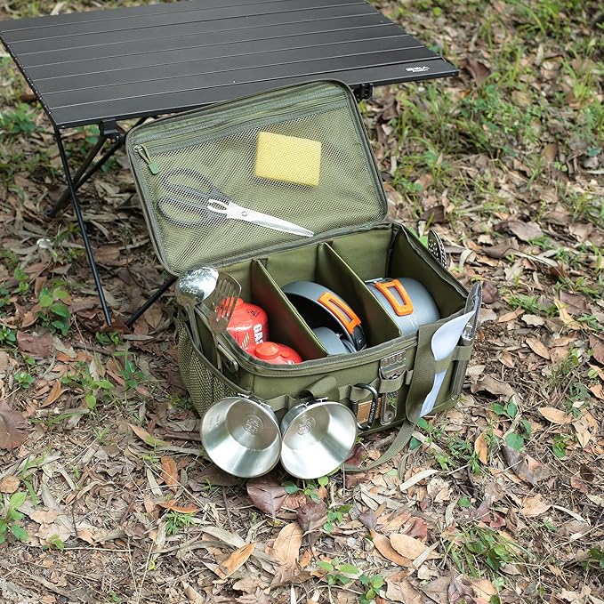 Tactical Sling Backpack and 18L Tactical Camping Storage Bag