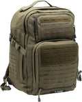 LAPG Atlas 24 Hour Tactical Backpack for Men &amp Women Large Hiking Camping Bug Out Backpack Combat Survival Gear Bag OD Green