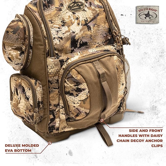 Rig'Em Right Lowdown Floating Backpack Optifade Marsh