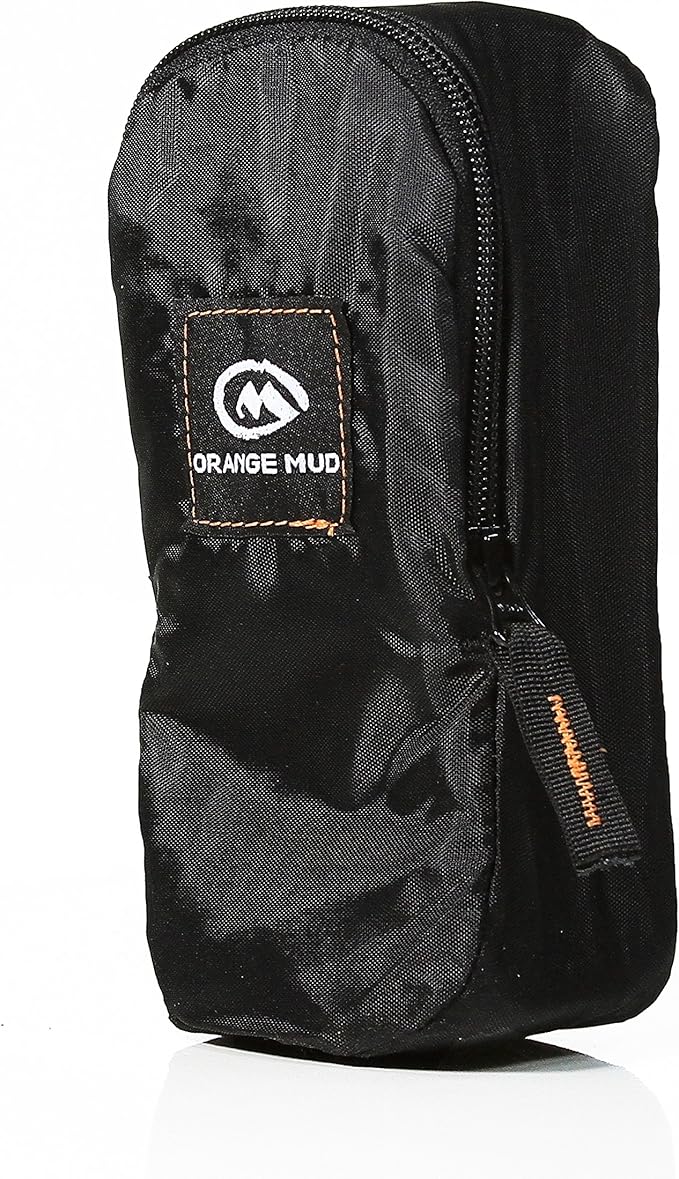 Orange Mud Modular Accessory Bag – Compact Gear &amp Phone Organizer for VP2 Hydration Packs &amp Running Vests – Black Nylon