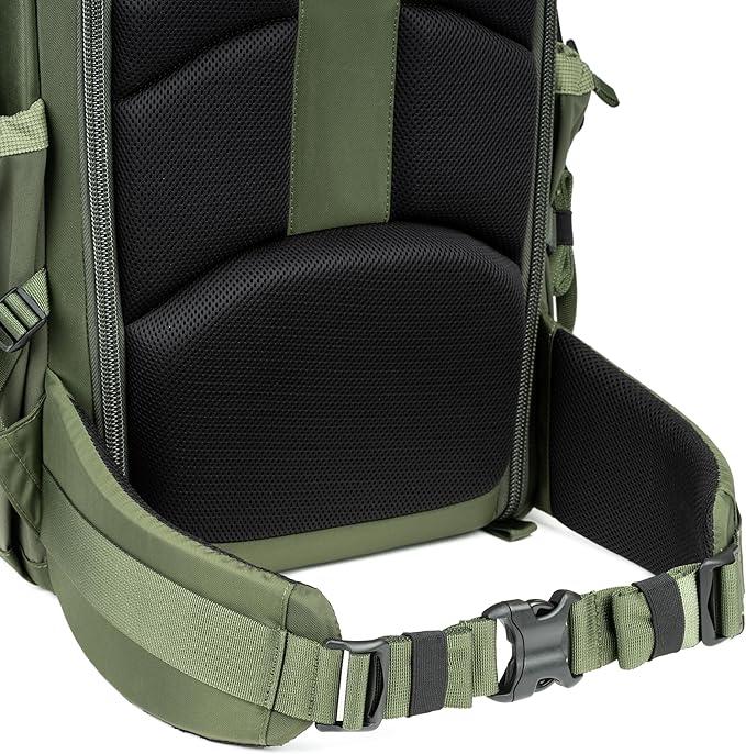 Think Tank BackLight 36L Camera Daypack Backpack for DSLR Mirrorless Photography and Video - Montane Green