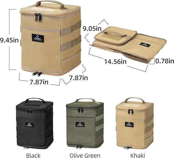 Thous Winds Tactical Camping Storage Bag 9.6L Black