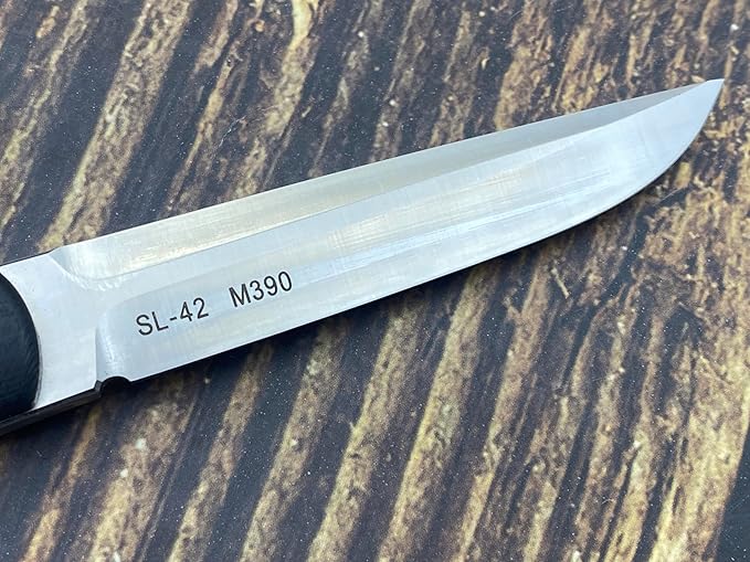 TWO SUN SixLeaf SL-42-G10 Micro Fixed Blade Knife M390 Steel G10 handle Belt Sheath EDC Mini Tool