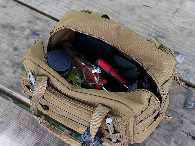 Coreflex 12-Inch Heavy Duty Tool Bag Tactical Gear Range EDCTool for cars Multi-Purpose Work Bag for Mechanics Electrician Carpenters BuildersPlumbers 12 X 7 X 7