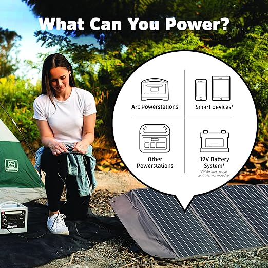 Energizer SLRFLDP120WD Arc Solar 120 Foldable Solar Panel