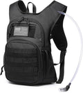 wotony Hydration Backpack with Water Bladder for Hiking Tactical Hydration Pack for Men Women Molle Water Backpack for Hiking