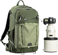 Think Tank BackLight 36L Camera Daypack Backpack for DSLR Mirrorless Photography and Video - Montane Green