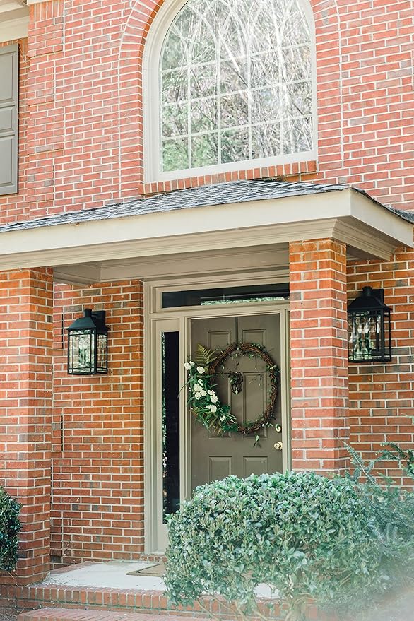 Capital Lighting 927131BK Braden Clear Glass Outdoor Wall Sconce 3-Light 180 Total Watts 23 H x 13 W Black