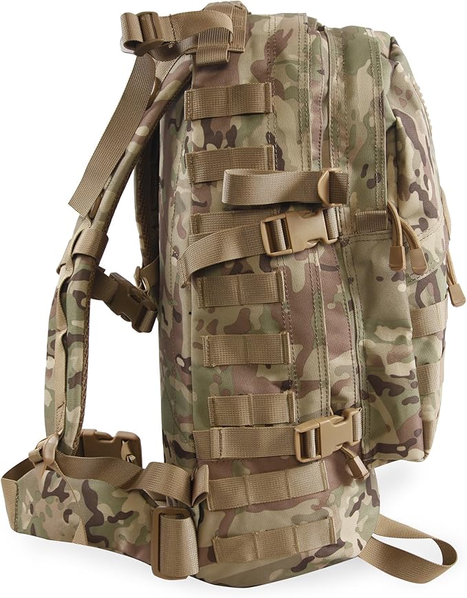 Highland Tactical Stealth Heavy Duty Tactical Backpack Backpack CAMO
