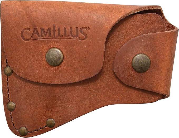 Camillus TECA Leather Hatchet Sheath Axe Holster Cover (19373)