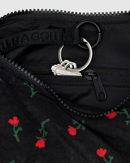 BAGGU Small Nylon Crescent Bag