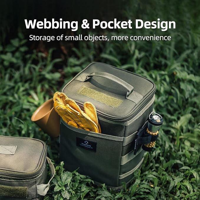 Thous Winds Tactical Camping Storage Bag 9.6L Black