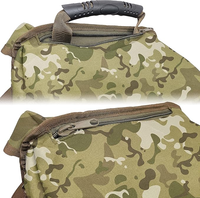 Silfrae Tactical Rifle Backpack Long Rifle Bag Molle Military Backpack for Trekking Hunting Camping