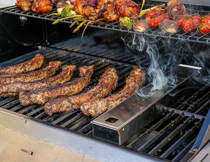 Monument Grills Larger 4-Burner Propane Gas Grills Stainless Steel Cabinet Style with Accessory Kit(5 items) Outdoor Use