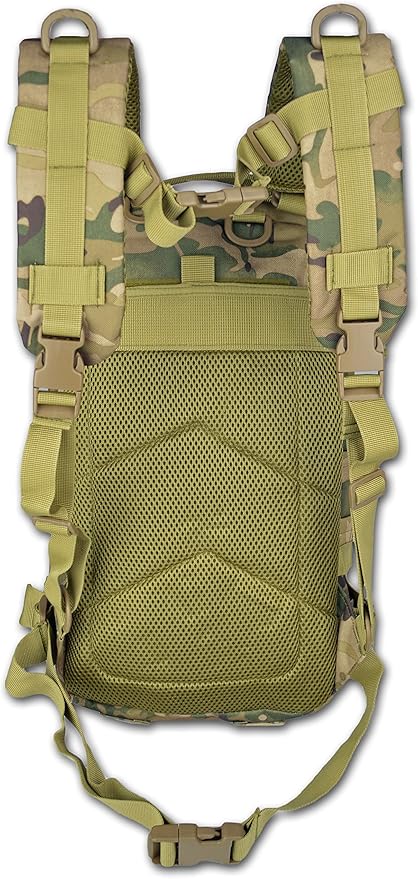 Lightning X TacMed First Responder Medic Backpack | Military Style MOLLE Day Pack + Dividers &amp Pockets for First Aid Supplies (Camo)