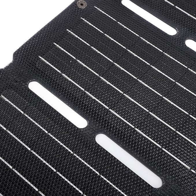 40W Foldable Solar Panel Charger Portable Power Emergency Renewable Energy Charger Photovoltaic Efficiency IP67 Waterproof with 5V USB for Outdoor Phones Pads Camping Banks Hiking Backpacking