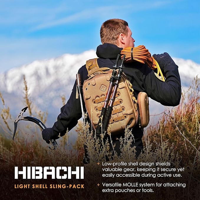 HAZARD 4 Hibachi: Light Shell Sling-Pack - Black