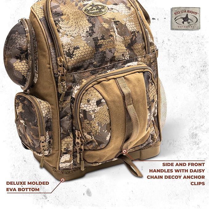 Rig'Em Right Lowdown Floating Backpack Optifade Timber