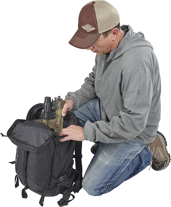 Kelty Redwing Tactical Backpack - Built to Military Specification Army Backpack Durable &amp Strong Built to Last Aluminum Stays Ideal for Military Police Outdoors Hiking or Bug Out Bag | Black