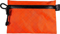 DEFY Project ECOPAK™ Travel Pouch | Lightweight Nylon Organizer For Accessories | Premium Tech Wallet | Water Resistant Travel Organizer (Medium Orange)