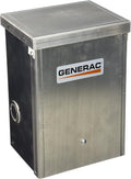Generac 30-Amp Manual Generator Transfer Switch 2-Circuit Outdoor Power Inlet for Portable Generators 125/250V