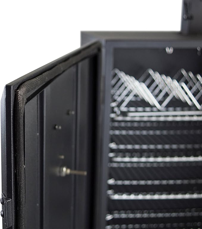 Dyna-Glo DGO1890BDC-D Wide Body Vertical Offset Charcoal SmokerBlack
